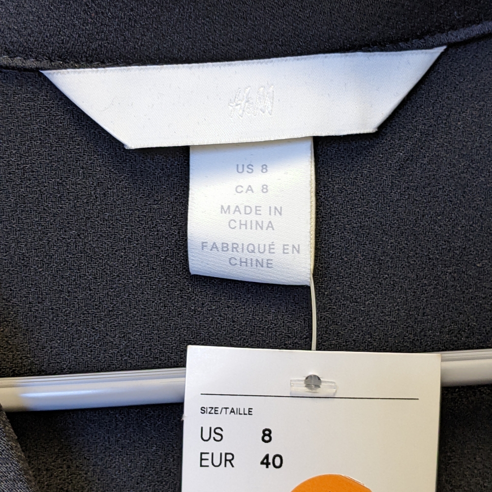 H&M Classic Black Jumpsuit - Picture 5 of 6